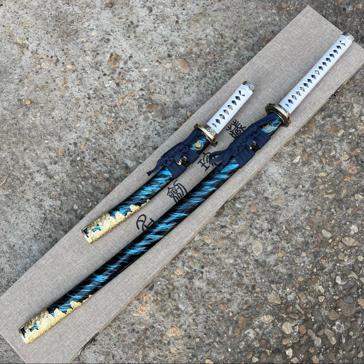 Lord Jin Sakai Katana Wakizashi Carbon Steel Version