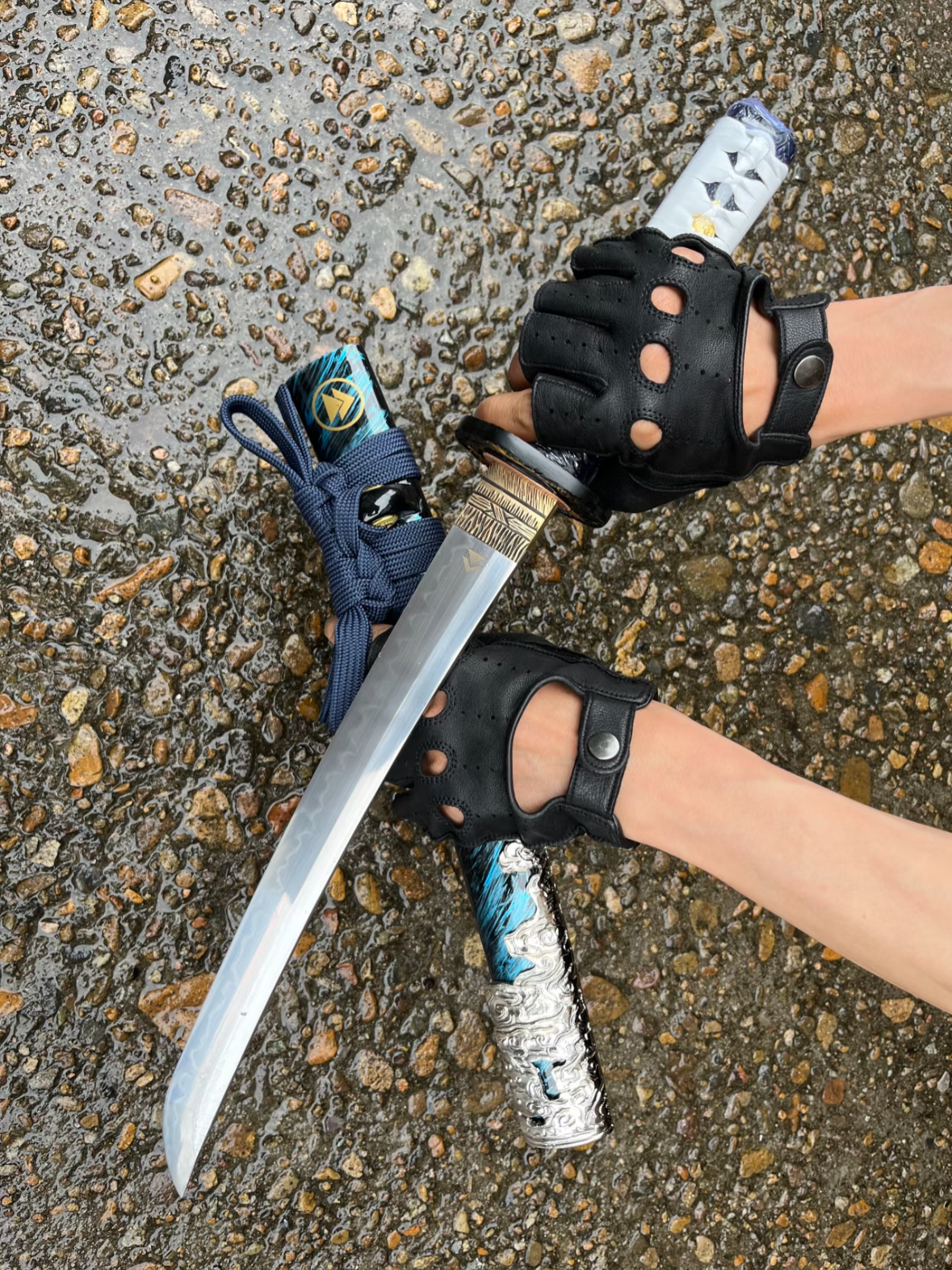 Lord Jin Sakai Katana Wakizashi Carbon Steel Version