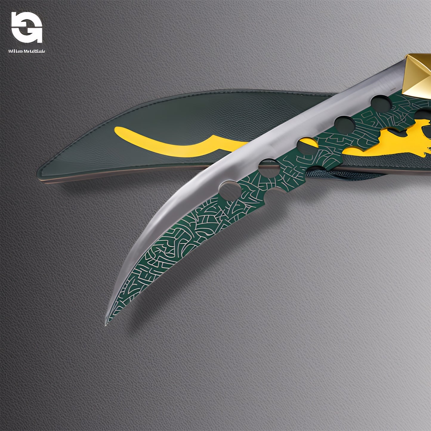 1:1 Life Size Lostvayne Sword Metal Game Prop 72CM/28.3"