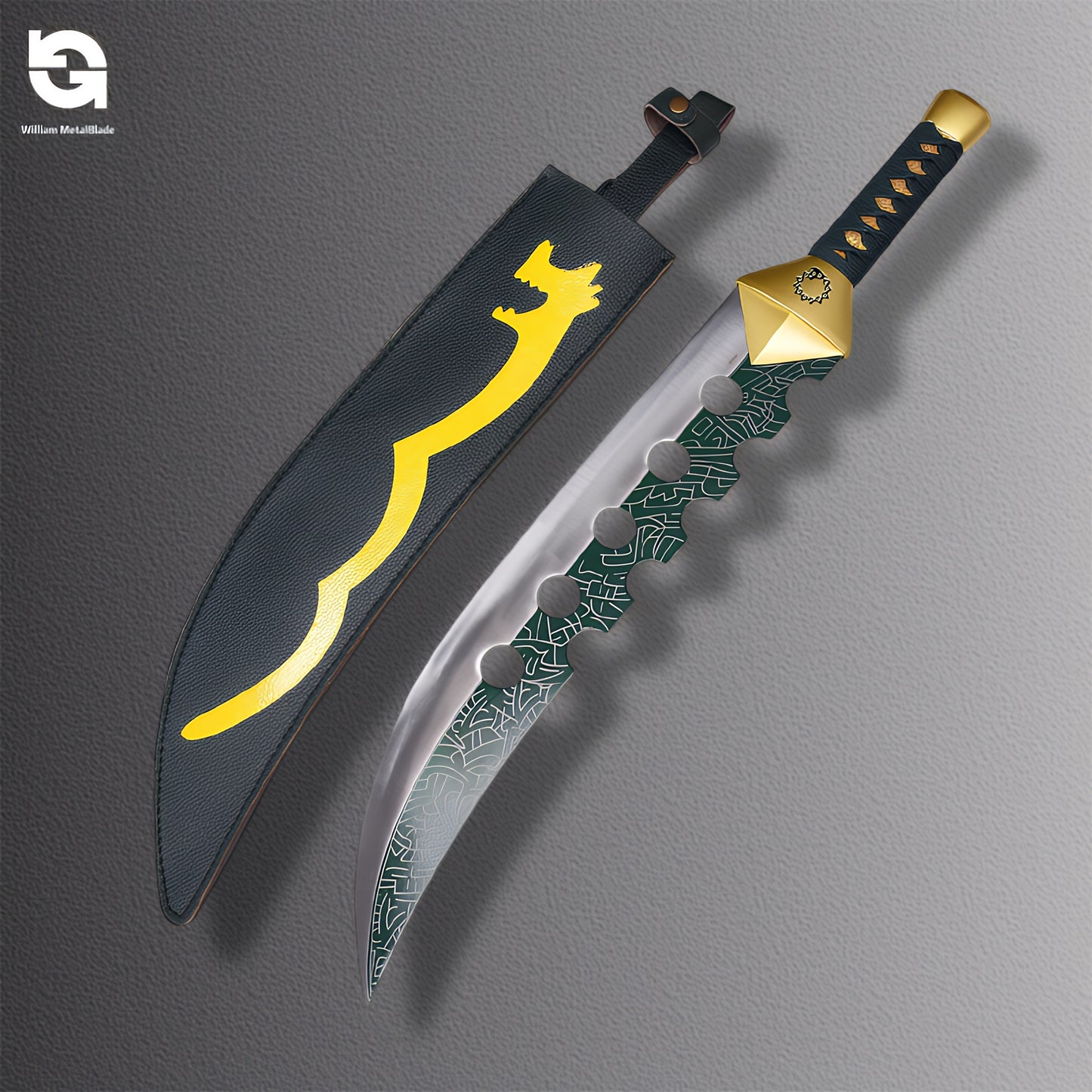 1:1 Life Size Lostvayne Sword Metal Game Prop 72CM/28.3"