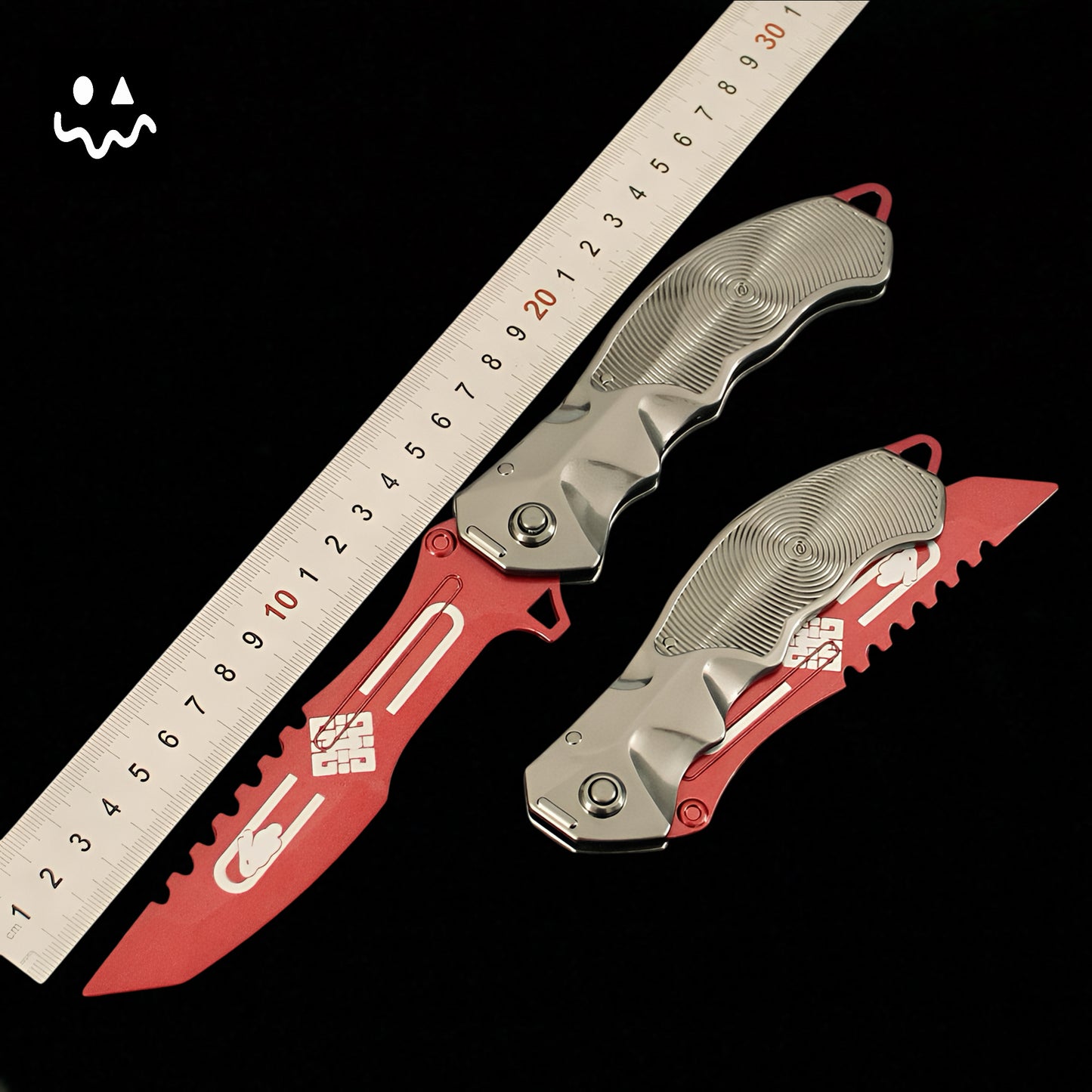 27CM10.6" High-quality Game Peripheral Luck Rabbit Knife Metal Replica