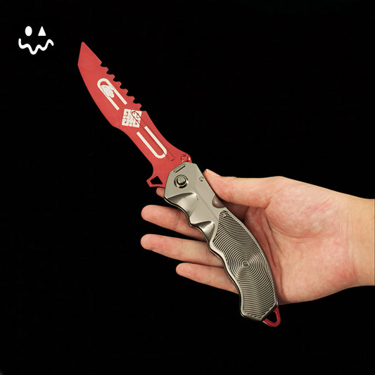 27CM10.6" High-quality Game Peripheral Luck Rabbit Knife Metal Replica