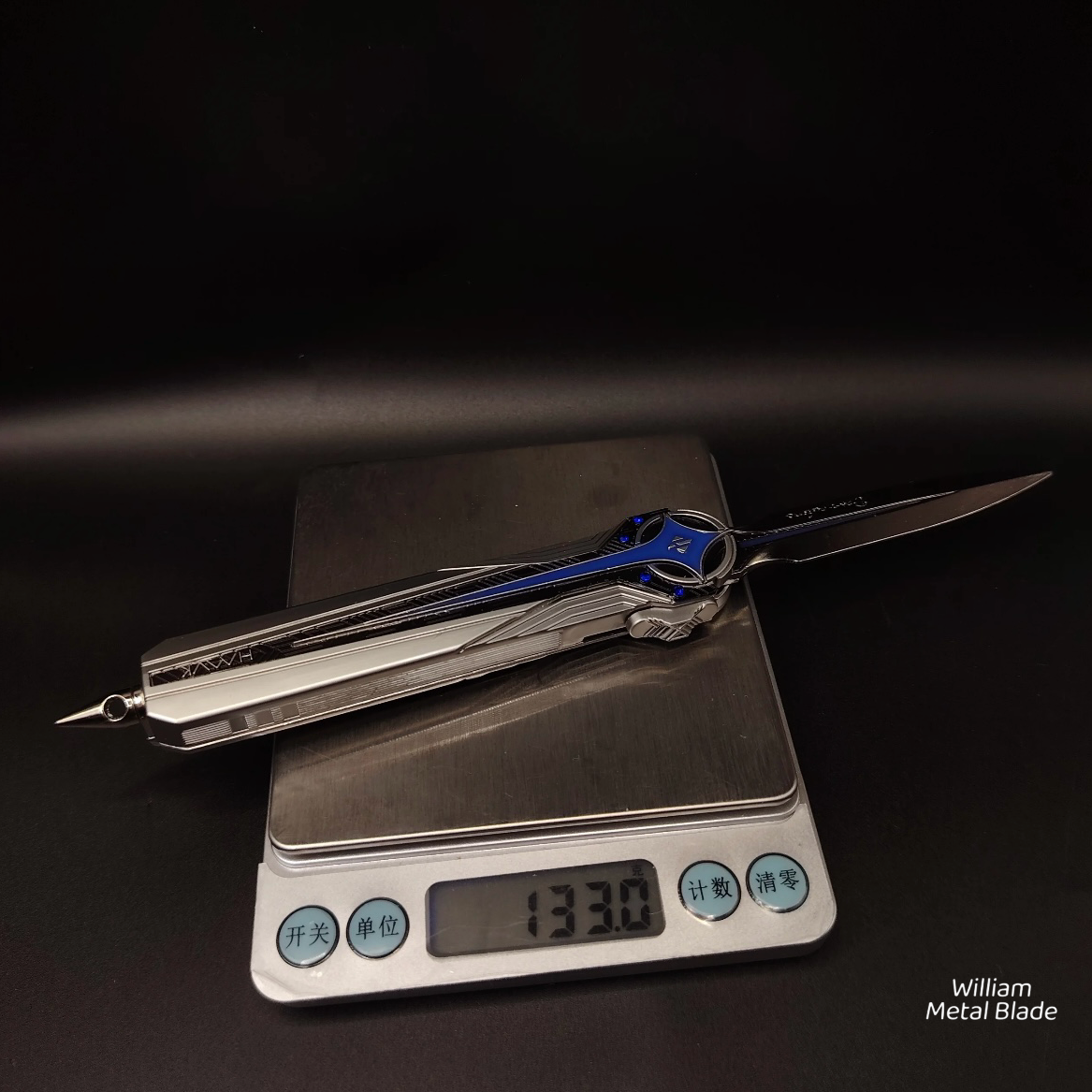 22CM/8.6" DF Desmoulins Knife Scalable Luminous Edition