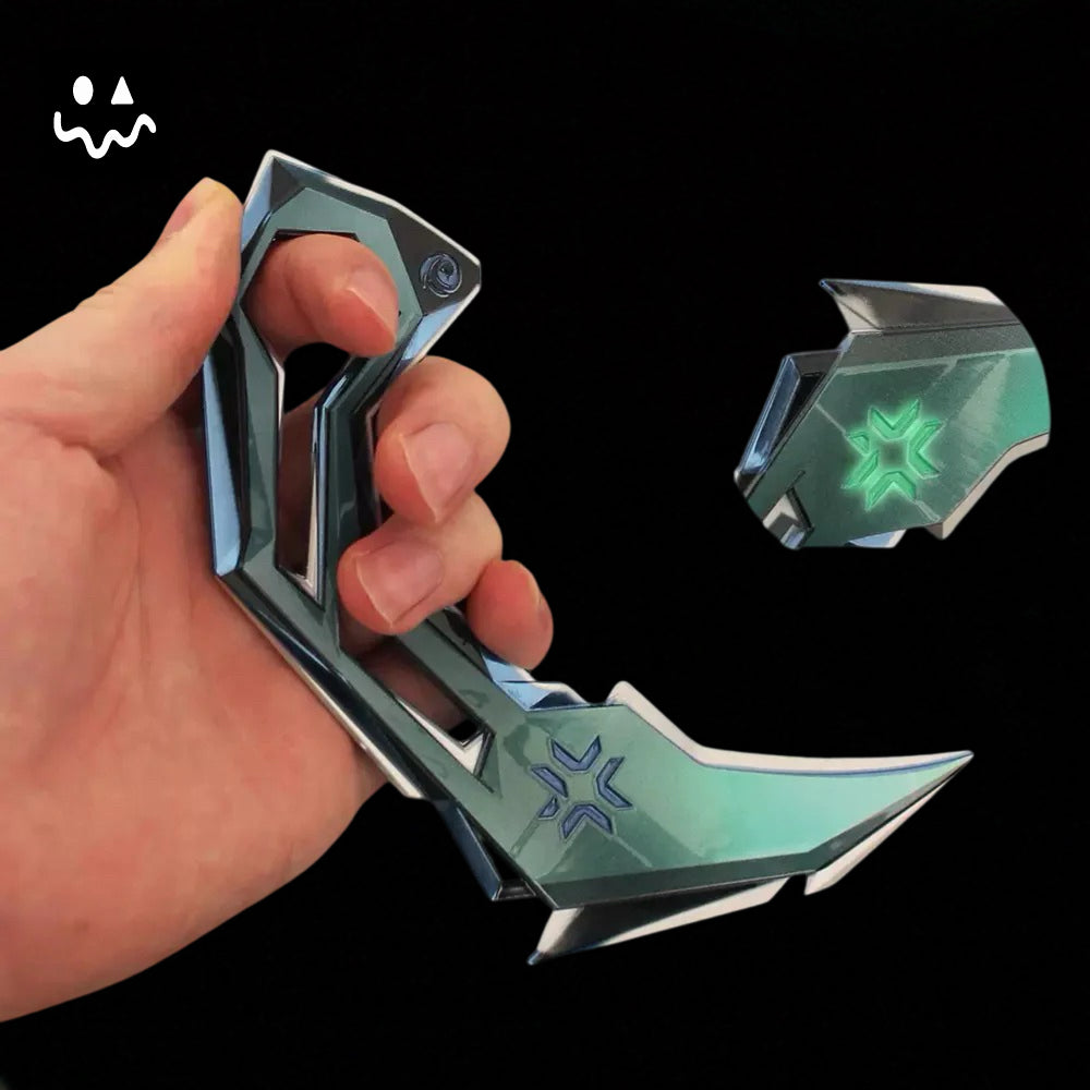 Luminous Pattern Metal VCT karambit Replica 5 In 1 Pack