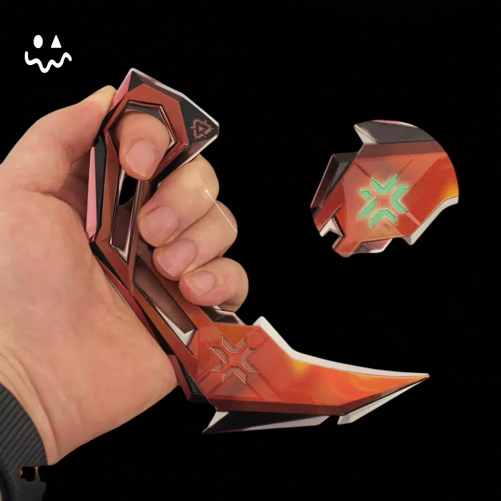 Luminous Pattern Metal VCT karambit Replica 5 In 1 Pack