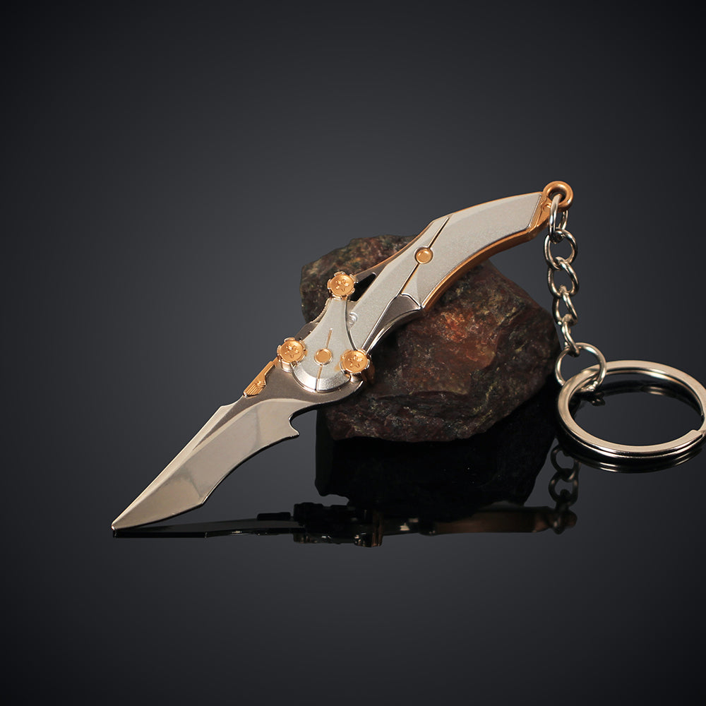 Delta Force Mini MERCY Folding-Knife Keychain