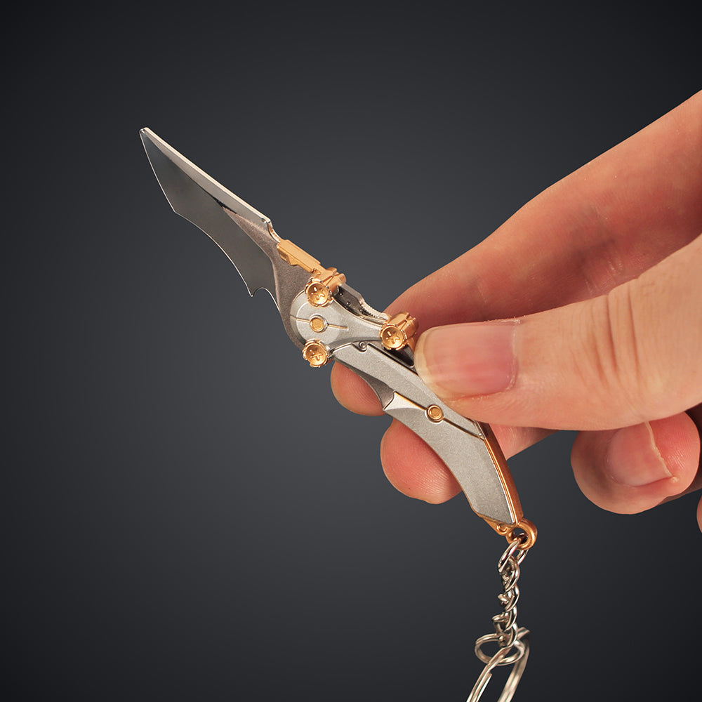 Delta Force Mini MERCY Folding-Knife Keychain