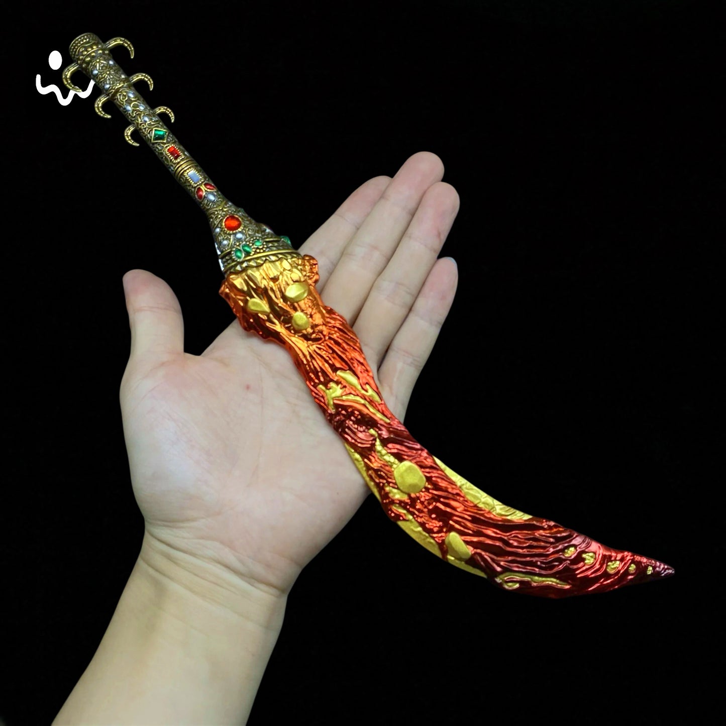Metal Lava Knife Metal Mini Replica