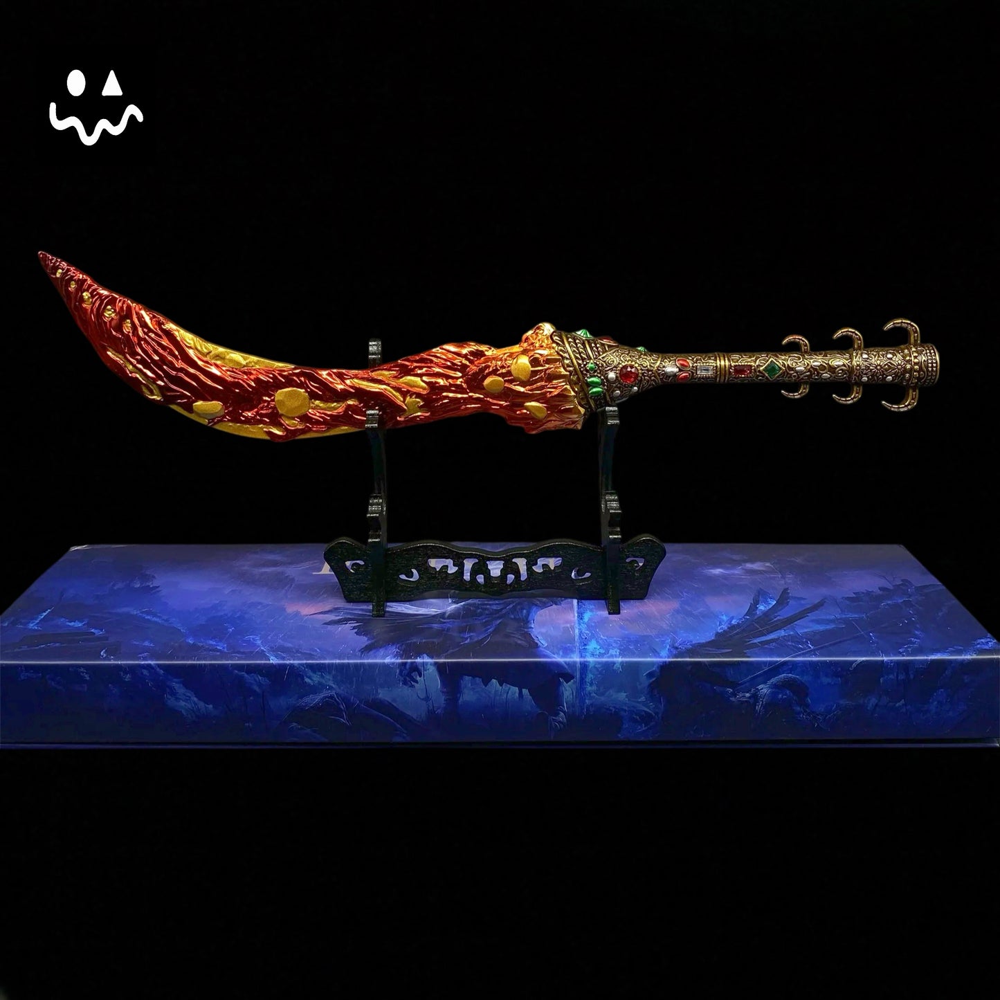 Metal Lava Knife Metal Mini Replica