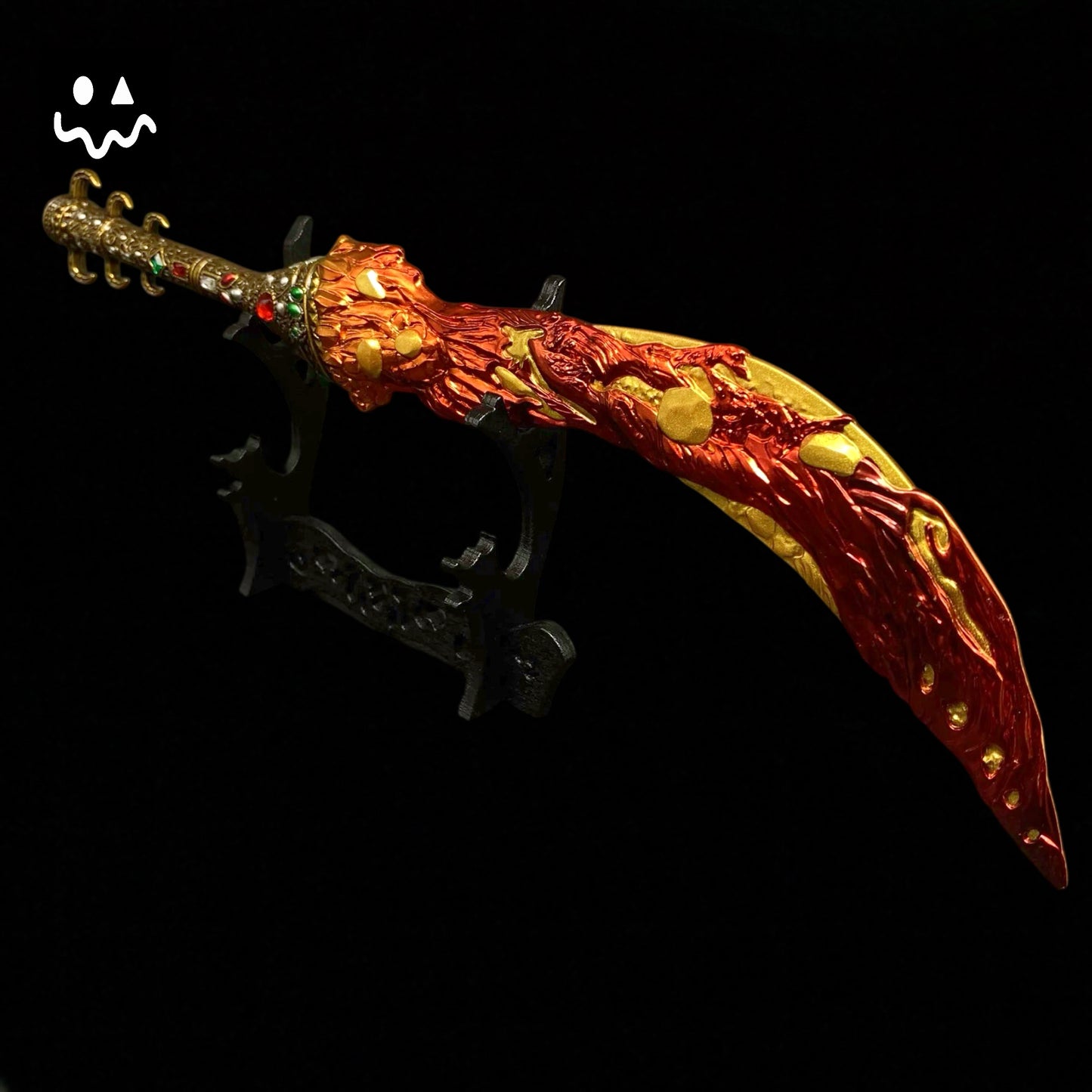 Metal Lava Knife Metal Mini Replica