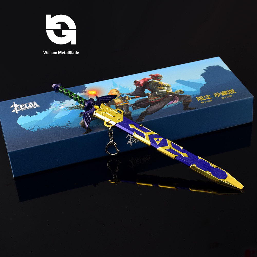 Metal 28CM Game Link Master Sword