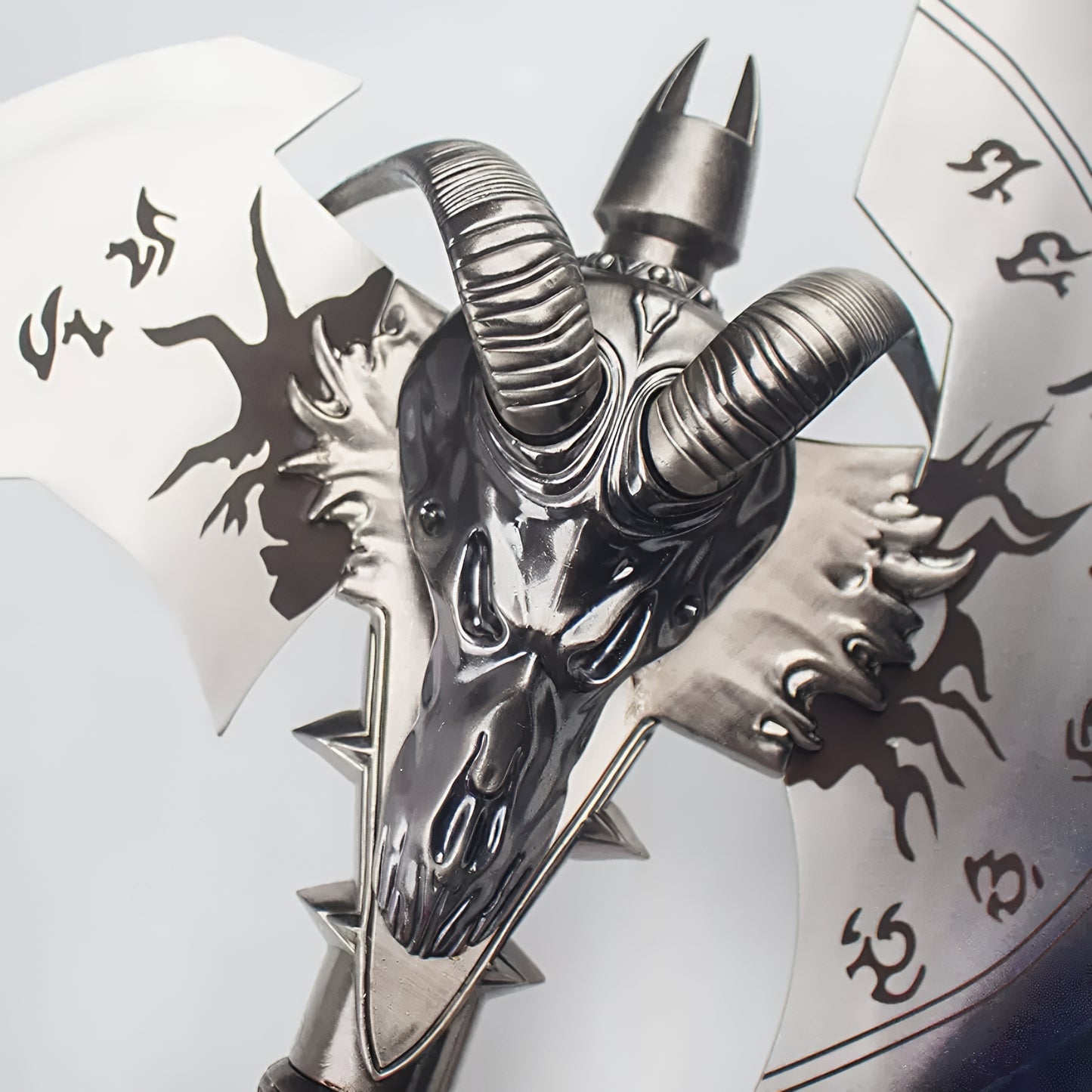 Metal Shadowmourne Axe IRL Steel Replica