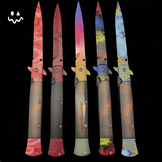 Metal Stiletto Knife 23cm/9.1''