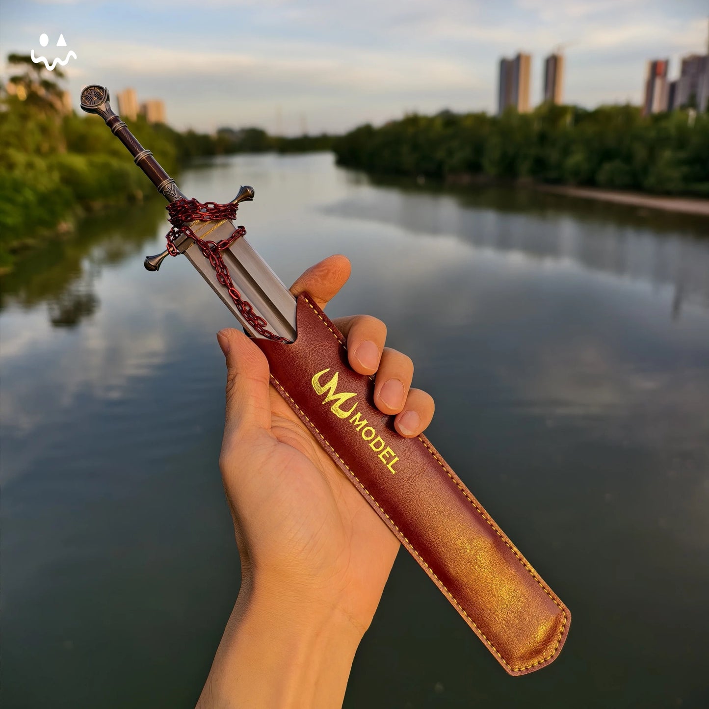Metal Storied Sword Of House Marais Replica