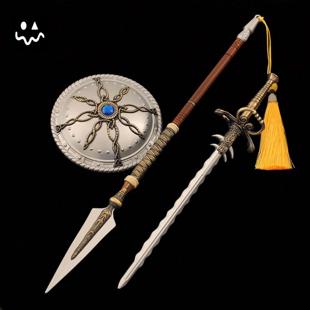 Middle Age  Stormchaser Scutum Colossus Sword The Spear of Resurrection 3 in 1 Pack