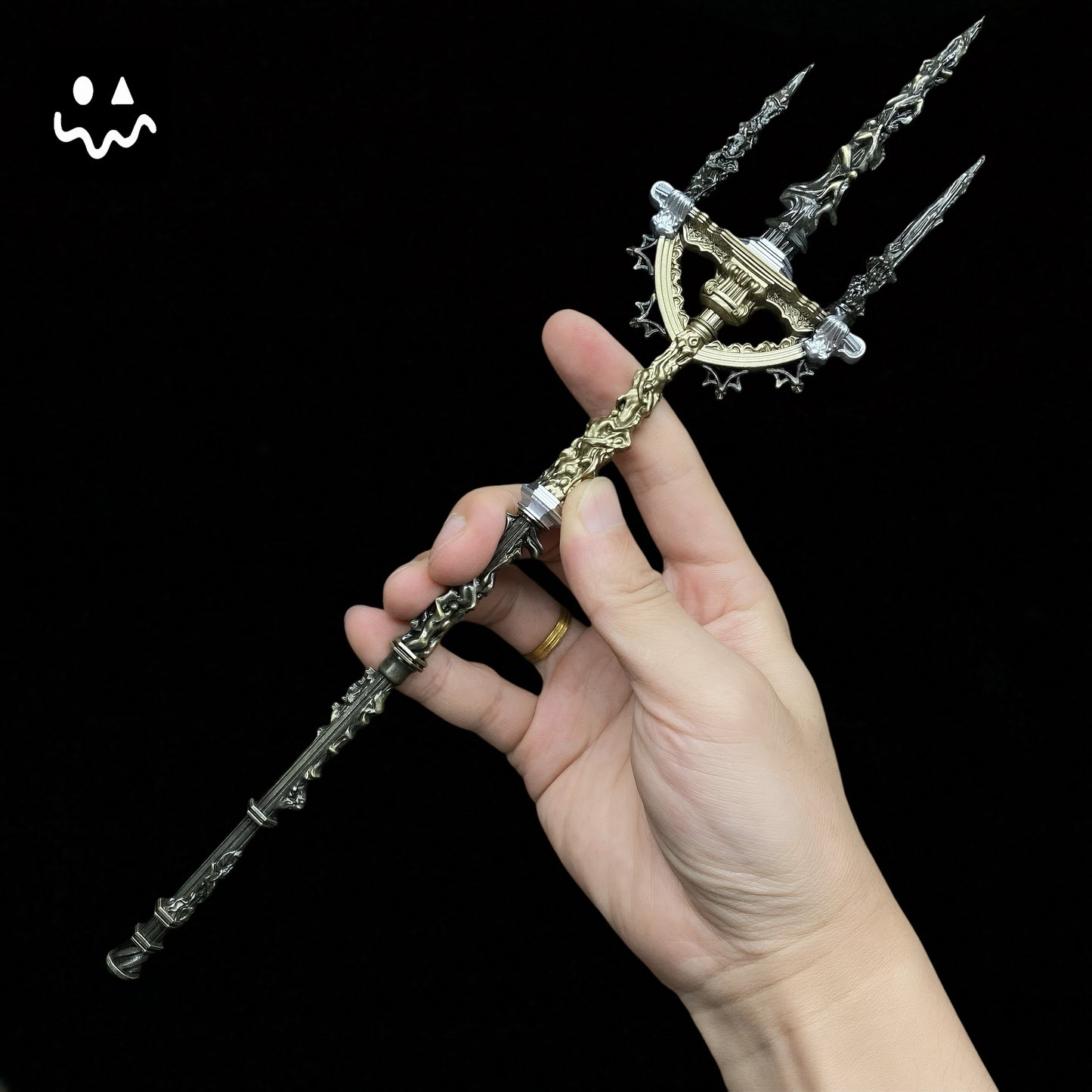 ER Mohgwyn's Sacred Spear Metal Miniature 29.5CM/11.6"