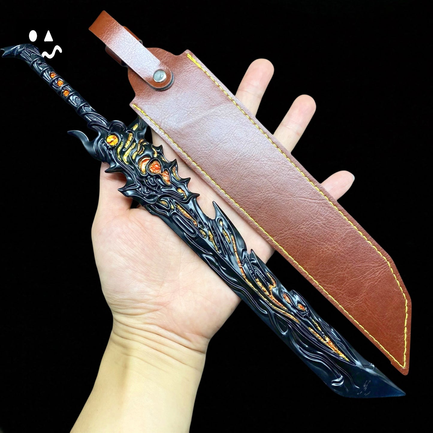 Monster Eyes Greatsword Metal Replica