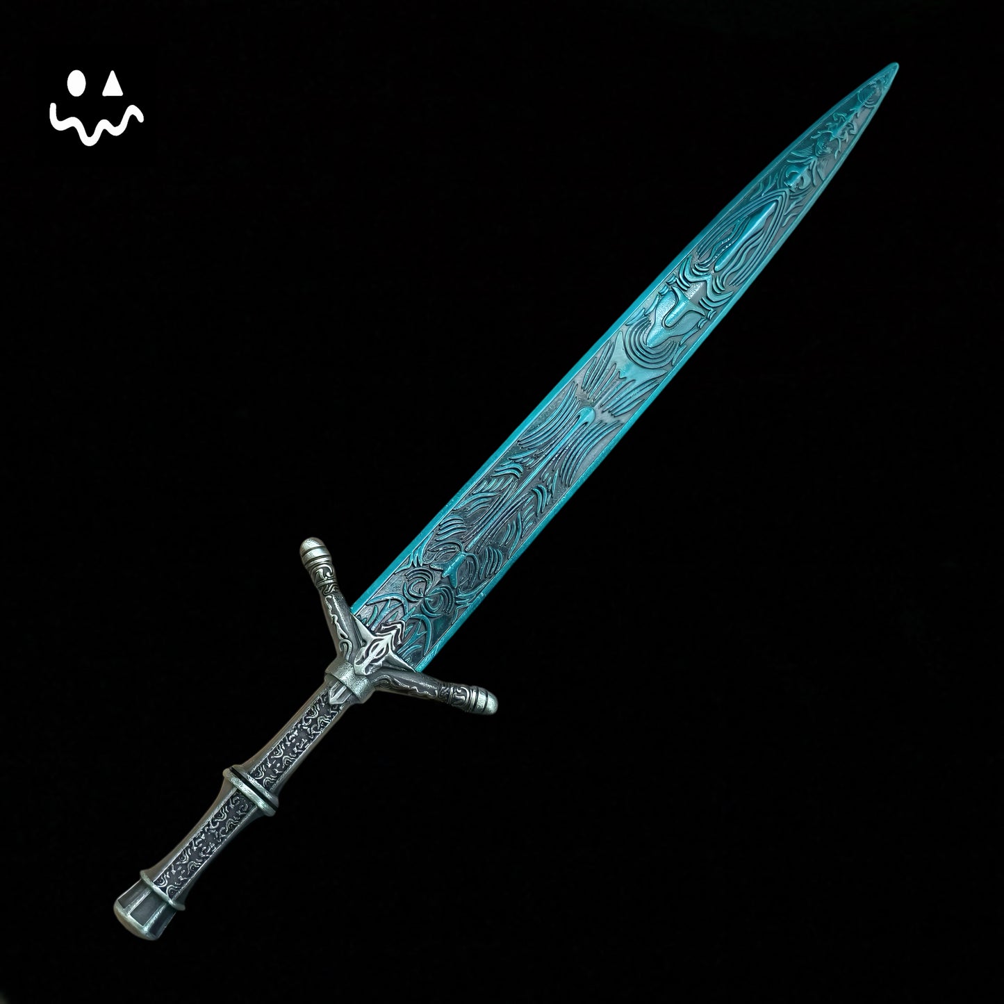 ER Holy Moonlight Sword Metal Miniature 30CM/11"