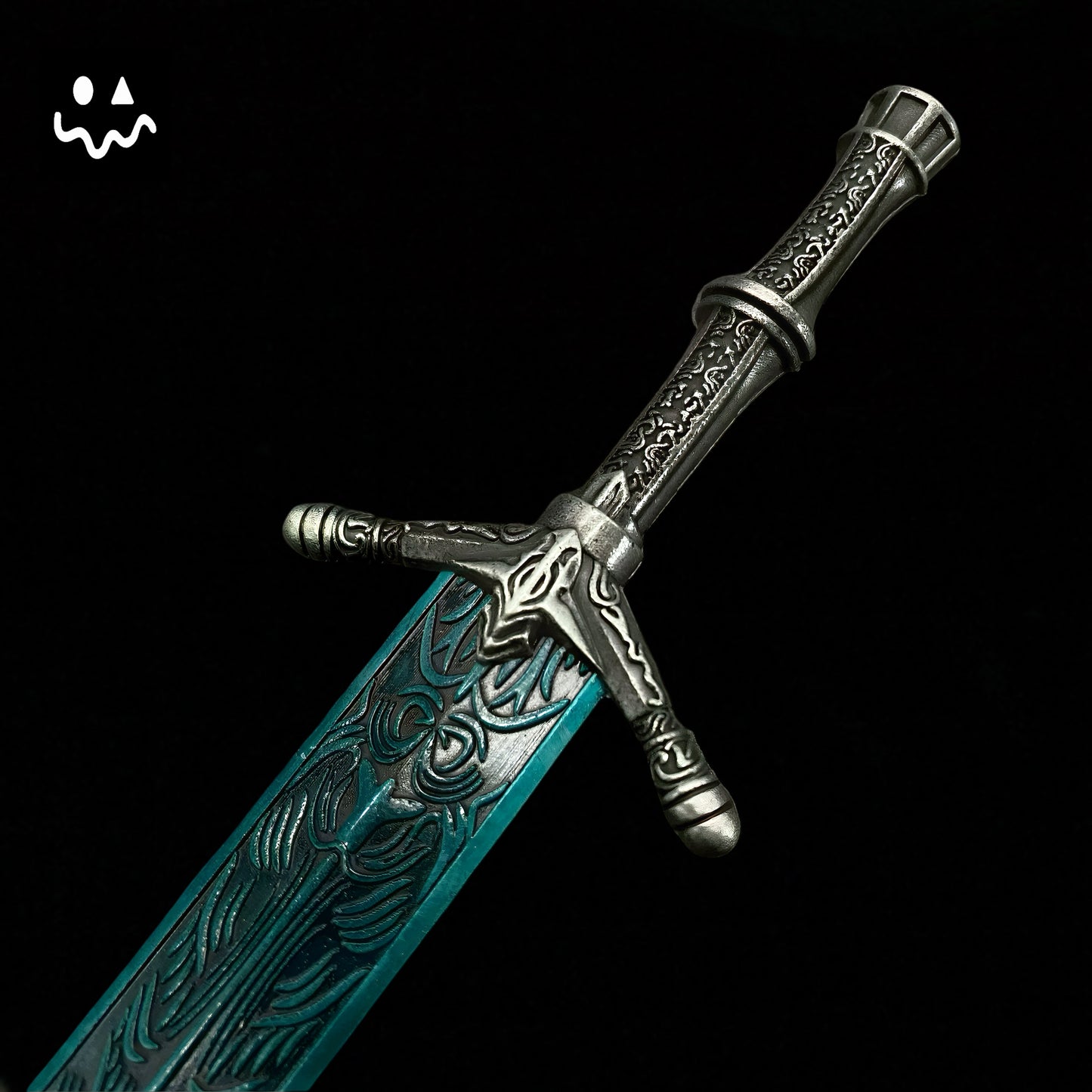 ER Holy Moonlight Sword Metal Miniature 30CM/11"