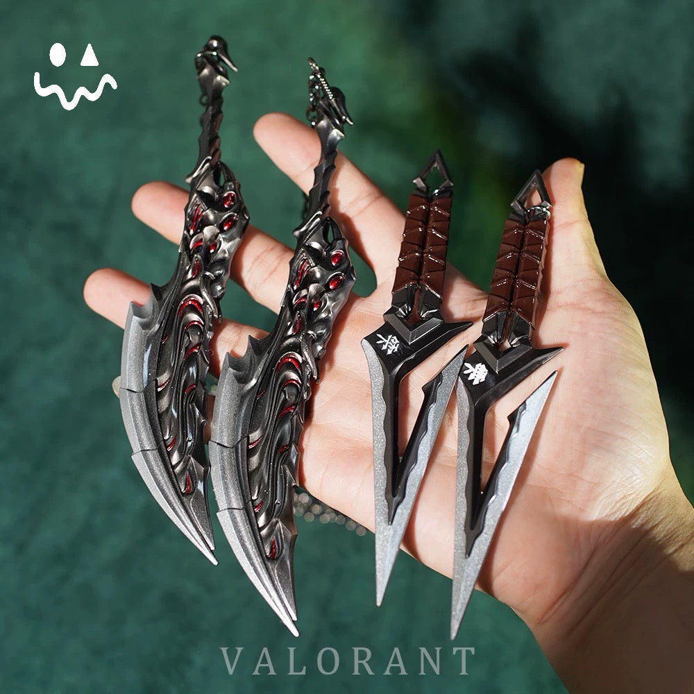 Mystbloom Kunai Kuronami no Yaiba Blades Of Primordia Mini Metal Replica