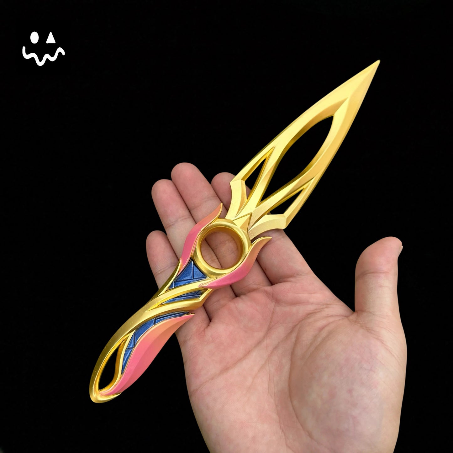 Mystbloom Kunai Kuronami no Yaiba Blades Of Primordia Mini Metal Replica