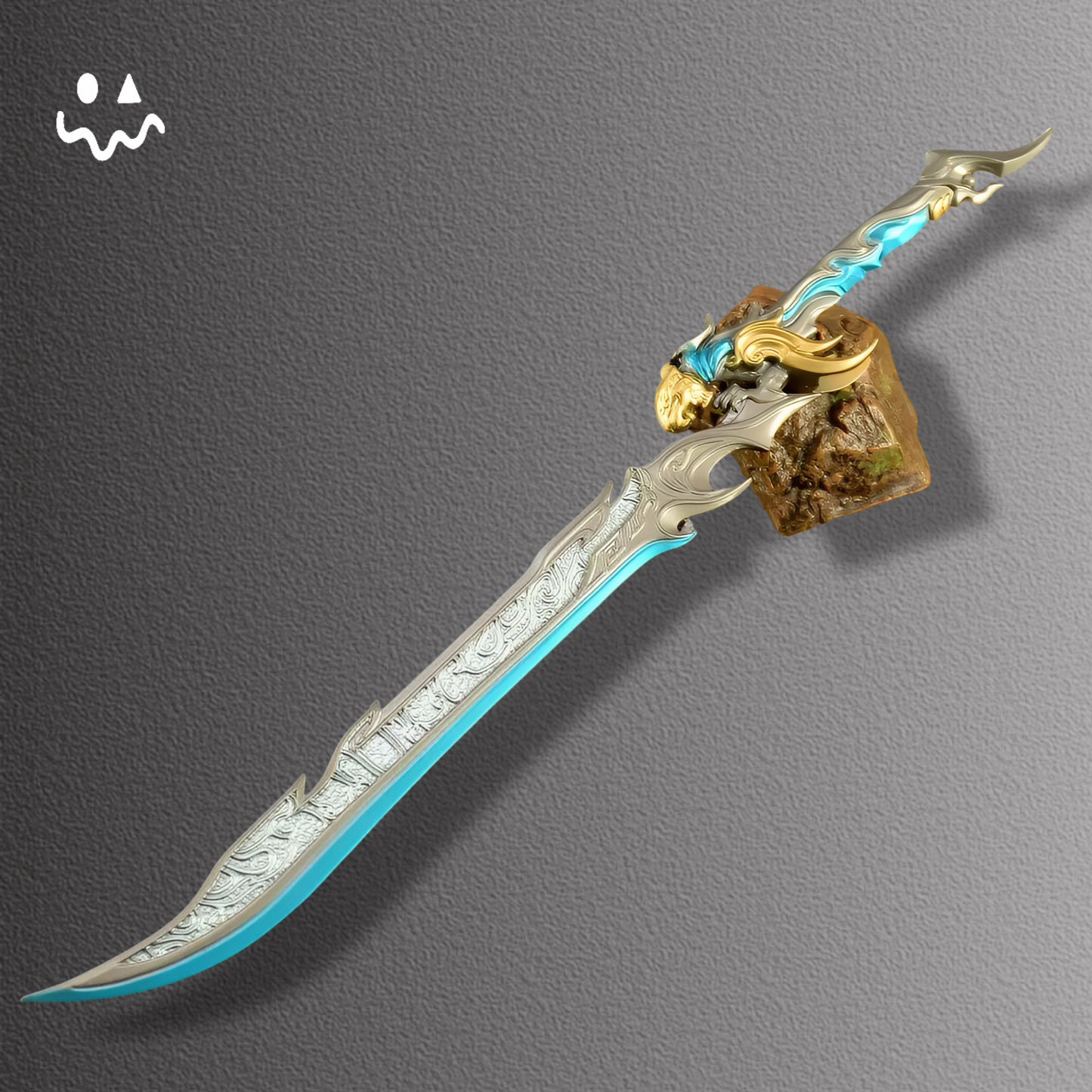 30CM/11.8" NB Exiled Star God Tribulation Alloy Display Art