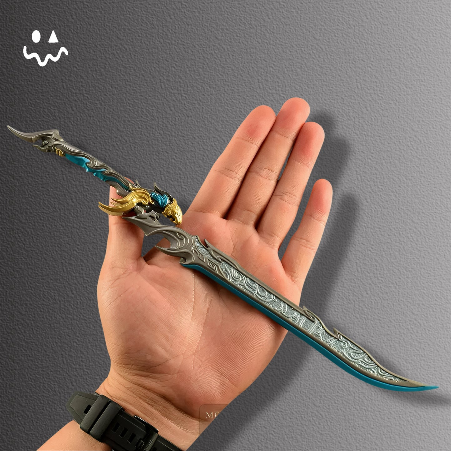 30CM/11.8" NB Exiled Star God Tribulation Alloy Display Art