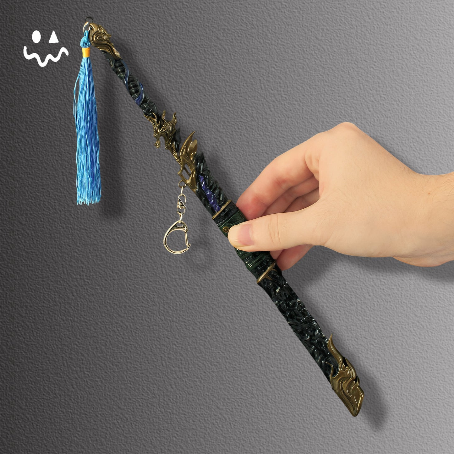 30CM/11.8" NB Gold Ancient Sword Metal Replica