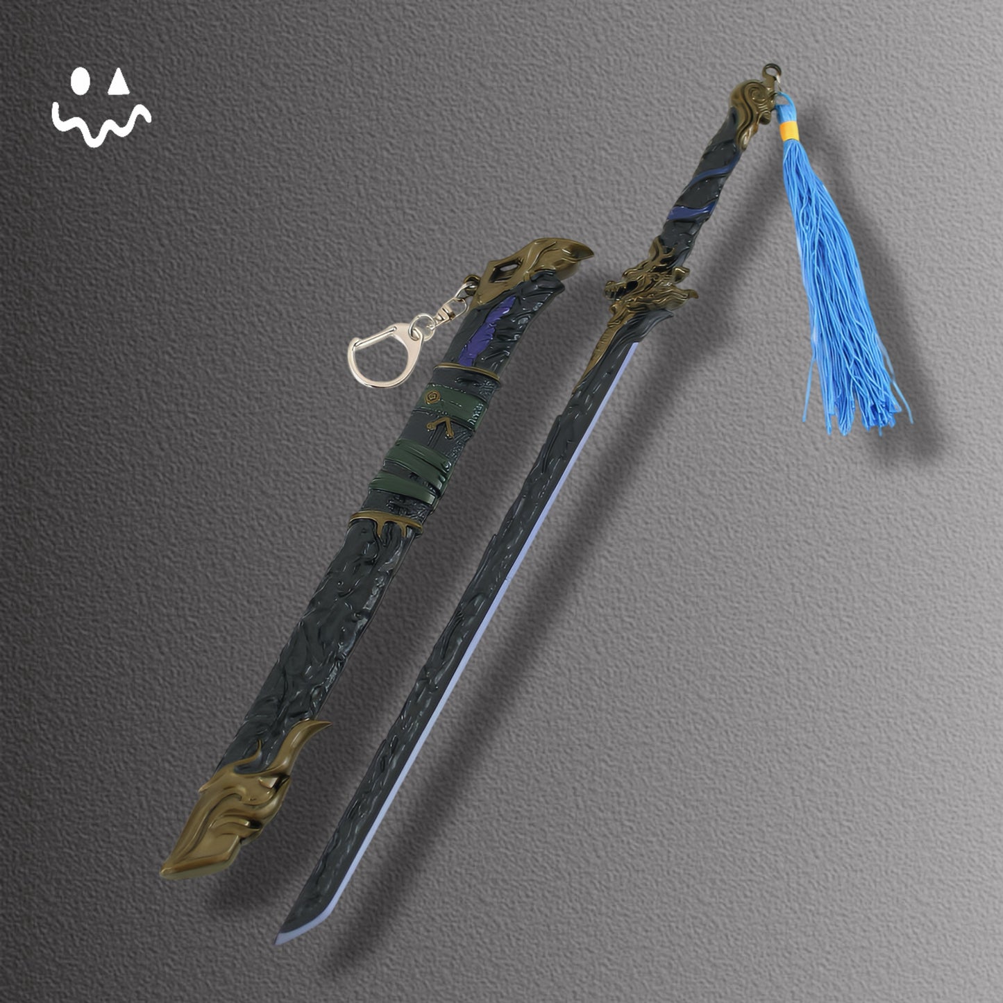 30CM/11.8" NB Gold Ancient Sword Metal Replica