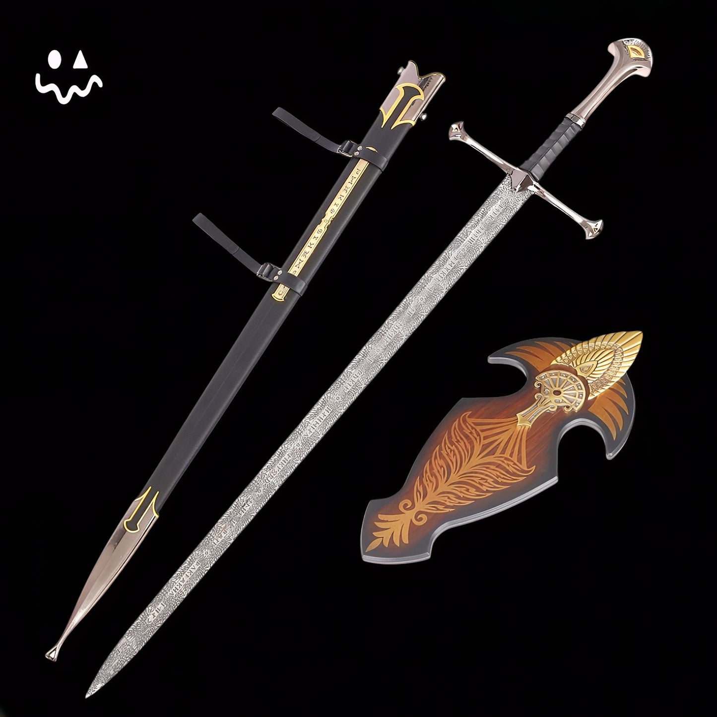 Narsil Holy Sword 1:1 Metal Blund Blade Model Replica 128CM/50.3"