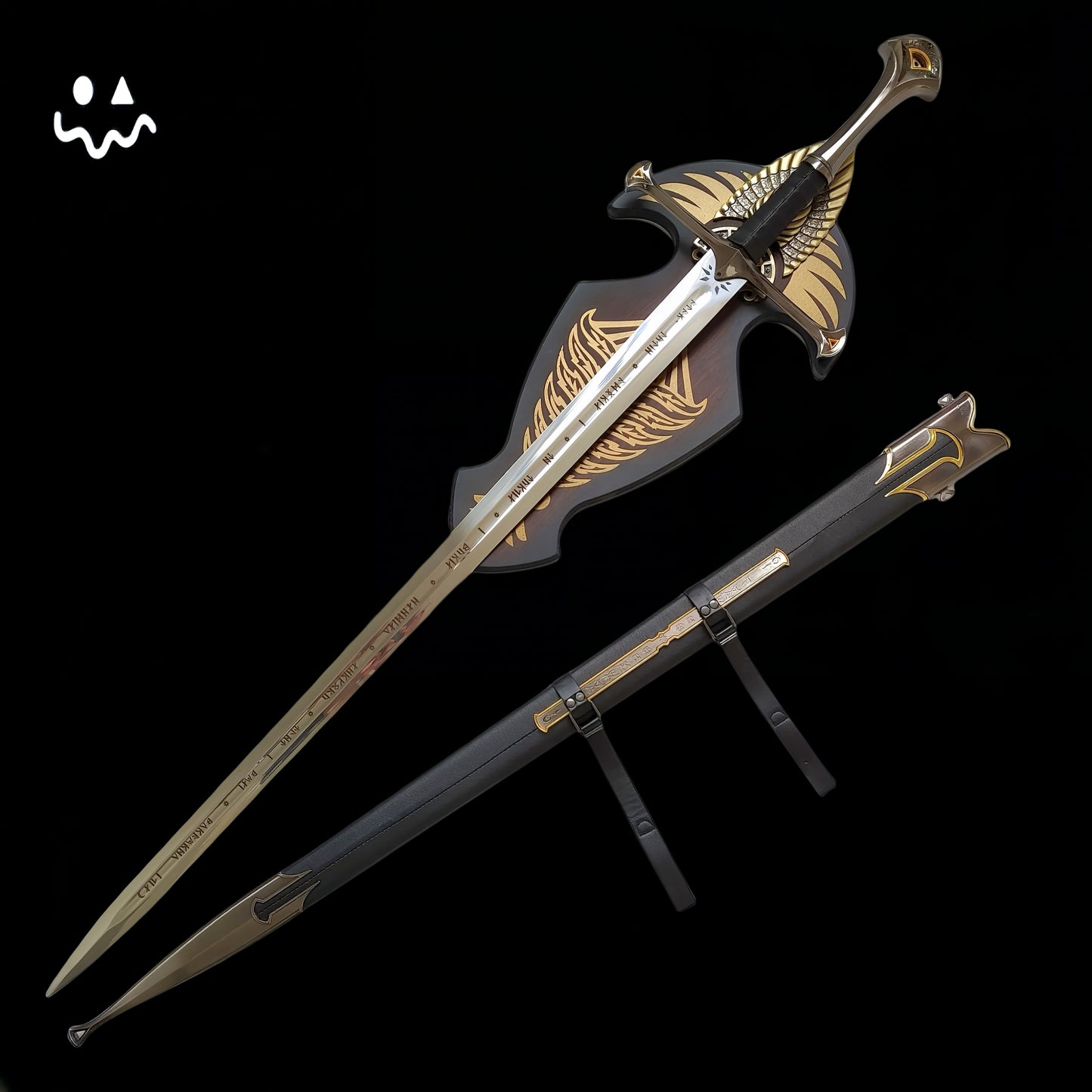 Narsil Holy Sword 1:1 Metal Blund Blade Model Replica 128CM/50.3"