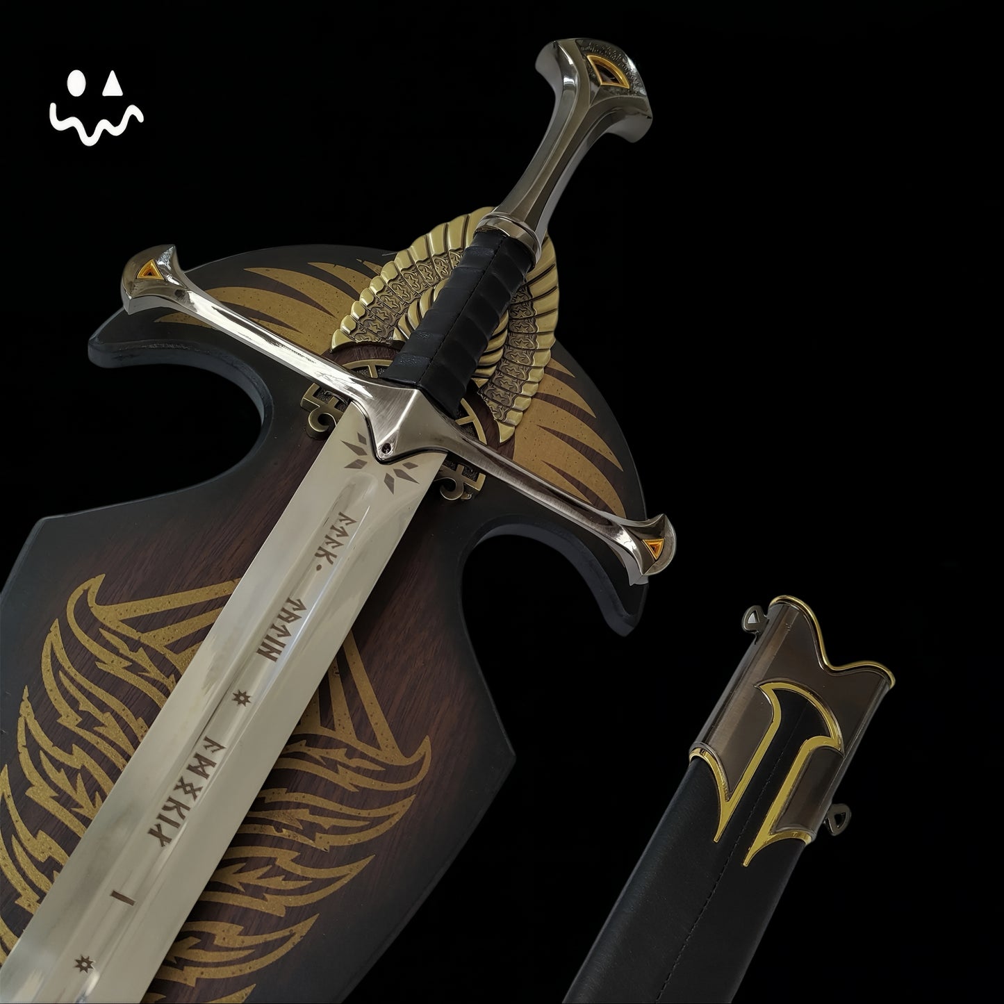 Narsil Holy Sword 1:1 Metal Blund Blade Model Replica 128CM/50.3"