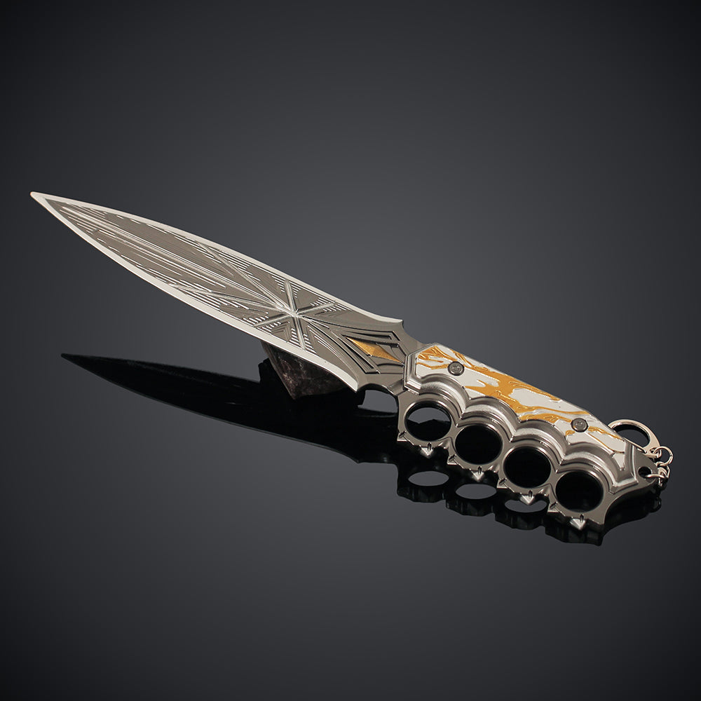 10.2"Arena Breakout Nights Judgement Blunt Blade Dagger Knife