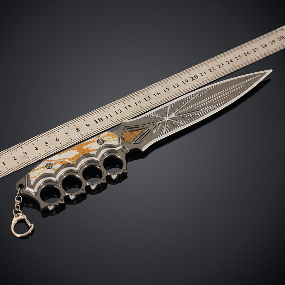 10.2"Arena Breakout Nights Judgement Blunt Blade Dagger Knife
