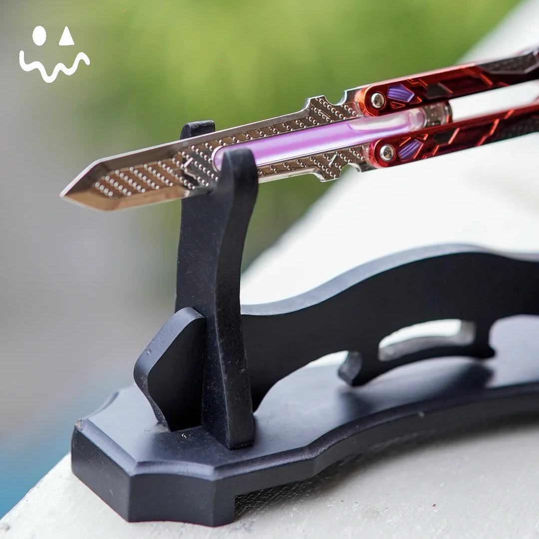 Octane Heirloom Recolor Real Liquid Tube Craft Balisong Replica