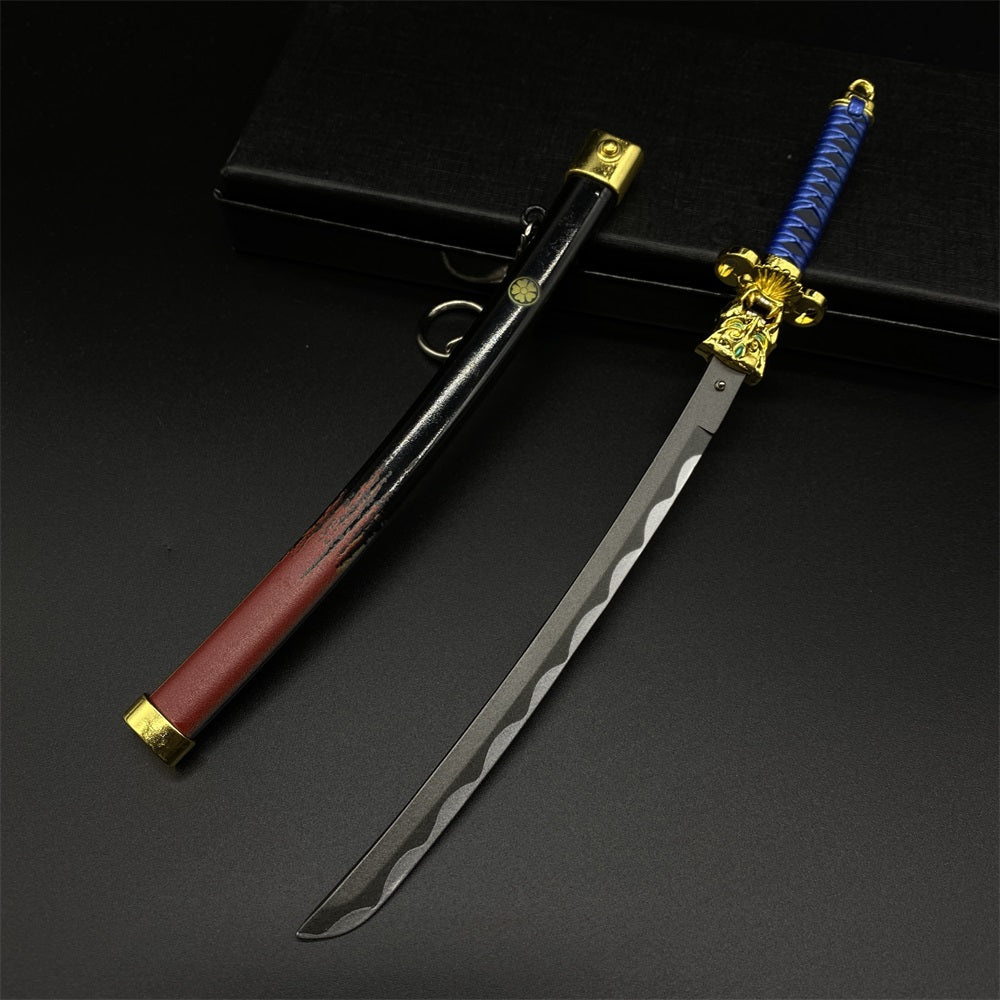 Metal Onimaru Kunitsuna Sword Katana Replica 4 In 1 Pack