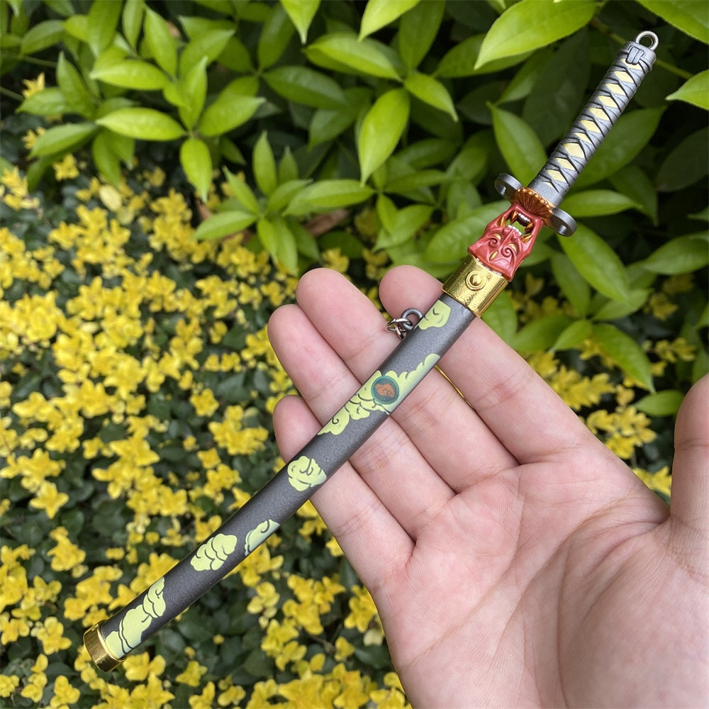 Metal Onimaru Kunitsuna Sword Katana Replica 4 In 1 Pack