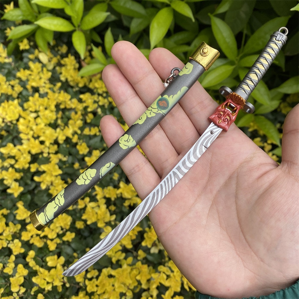 Metal Onimaru Kunitsuna Sword Katana Replica 4 In 1 Pack
