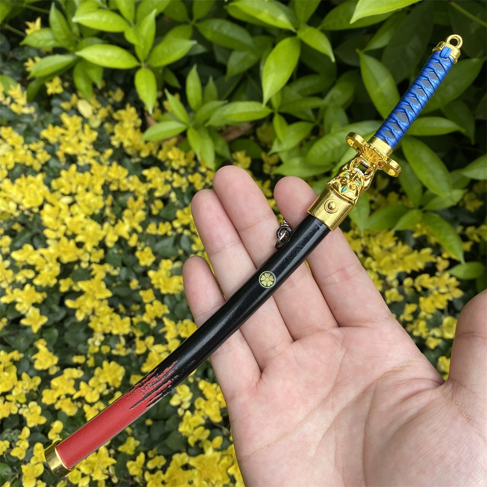 Metal Onimaru Kunitsuna Sword Katana Replica 4 In 1 Pack