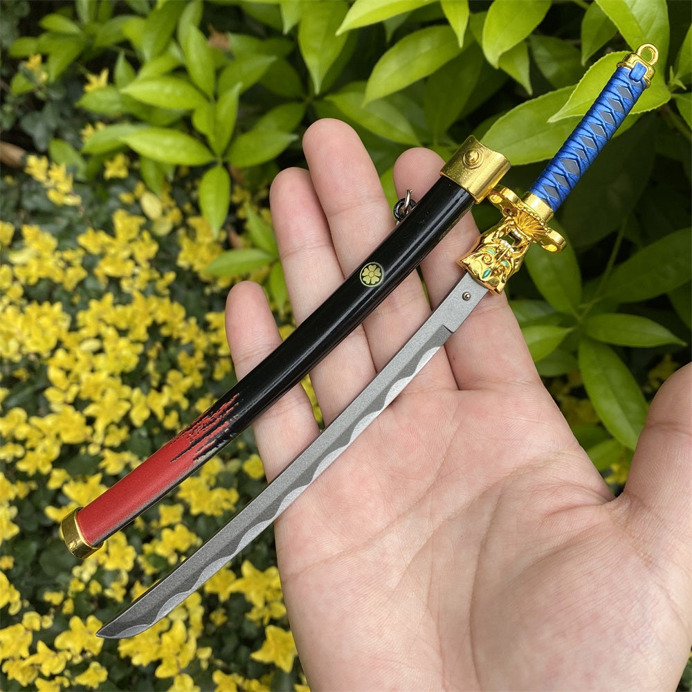 Metal Onimaru Kunitsuna Sword Katana Replica 4 In 1 Pack