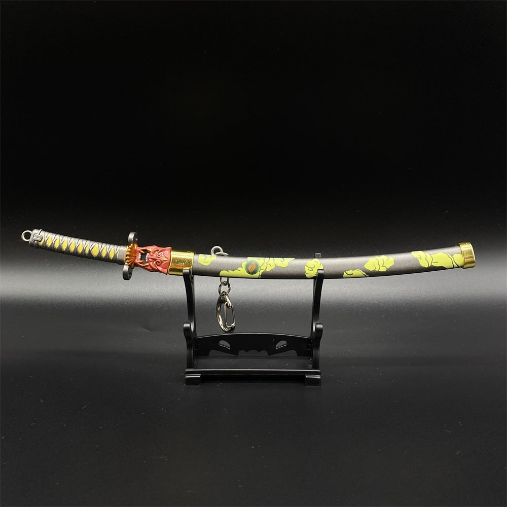 Metal Onimaru Kunitsuna Sword Katana Replica 4 In 1 Pack