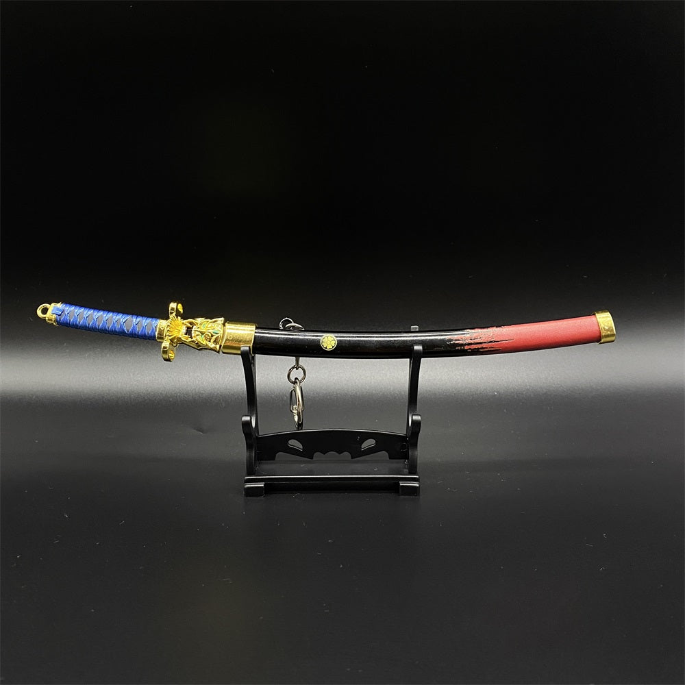 Metal Onimaru Kunitsuna Sword Katana Replica 4 In 1 Pack