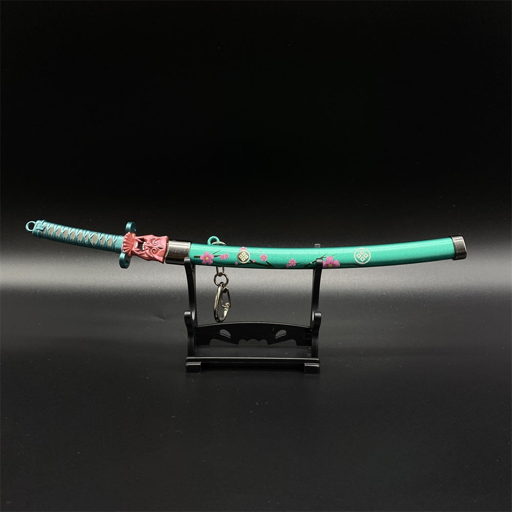 Metal Onimaru Kunitsuna Sword Katana Replica 4 In 1 Pack