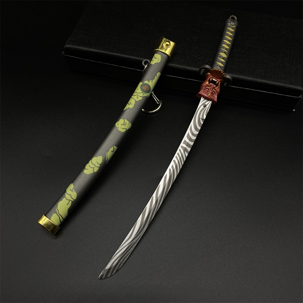 Metal Onimaru Kunitsuna Sword Katana Replica 4 In 1 Pack