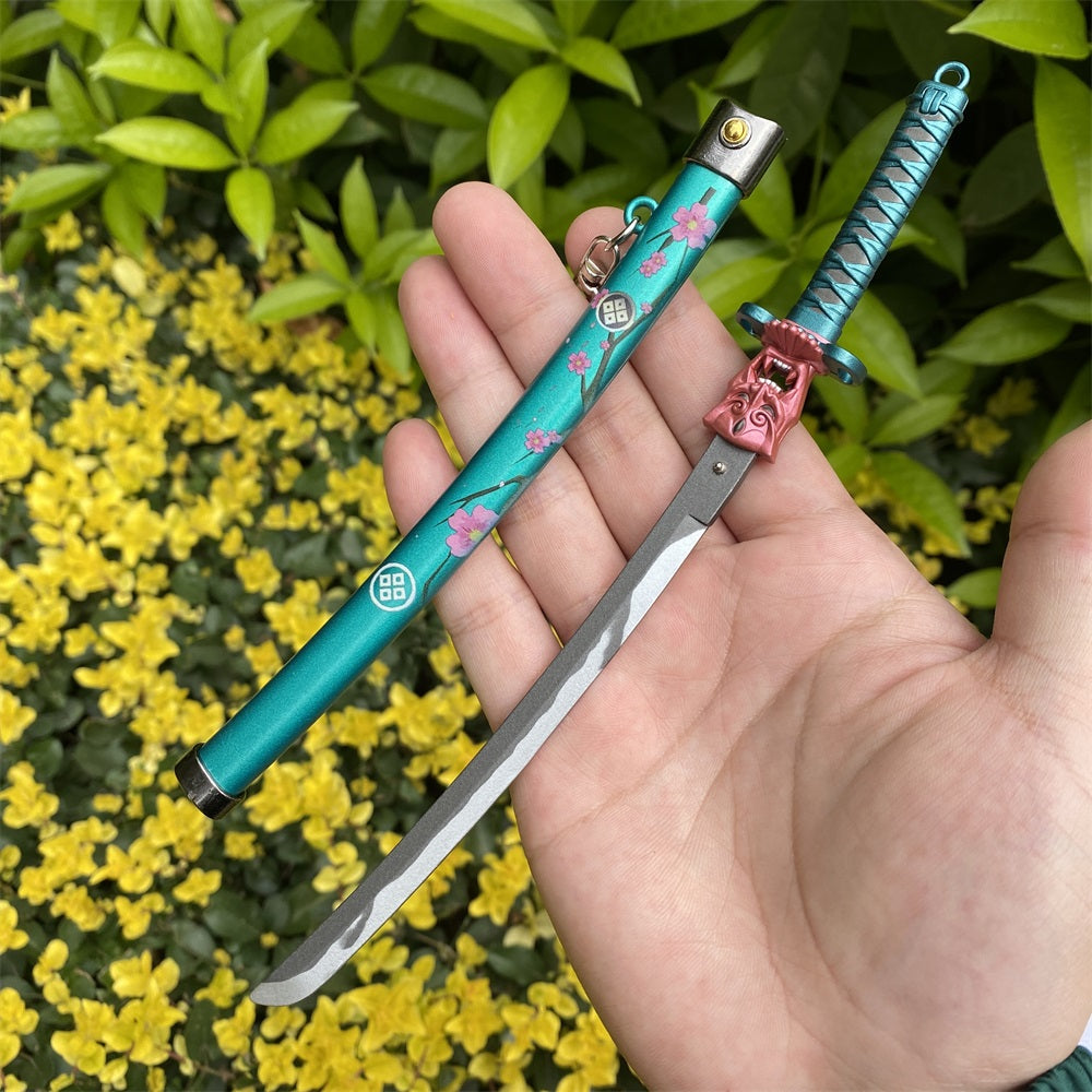 Metal Onimaru Kunitsuna Sword Katana Replica 4 In 1 Pack