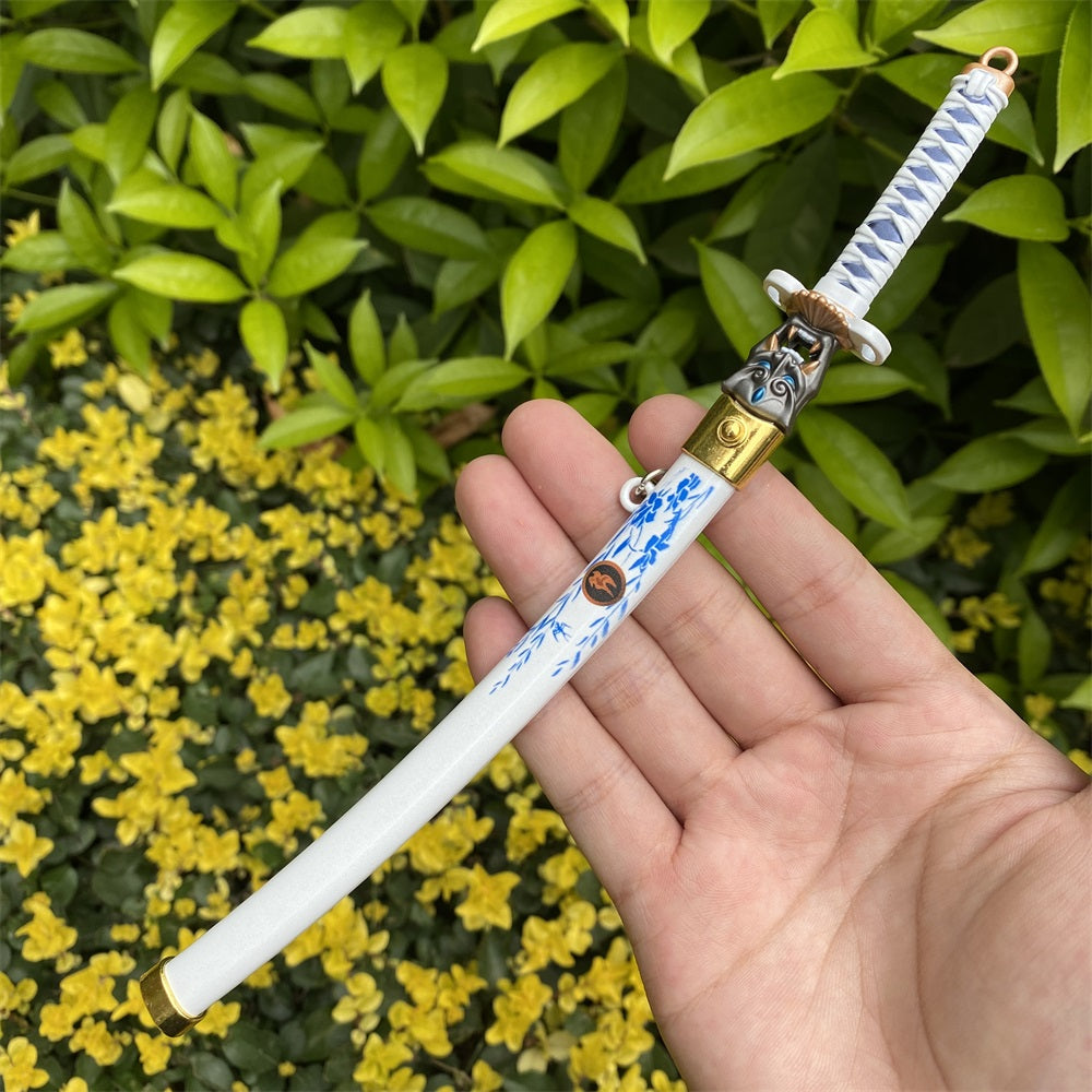 Metal Onimaru Kunitsuna Sword Katana Replica 4 In 1 Pack