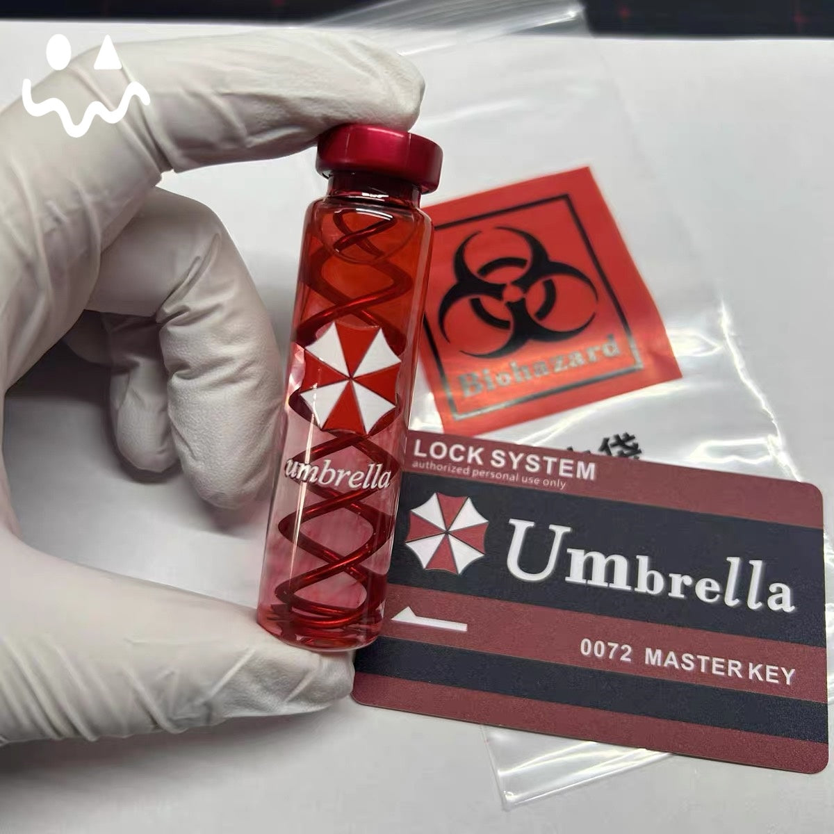 RE Liquid Samples With Umbrella Corporation Tool Box Set