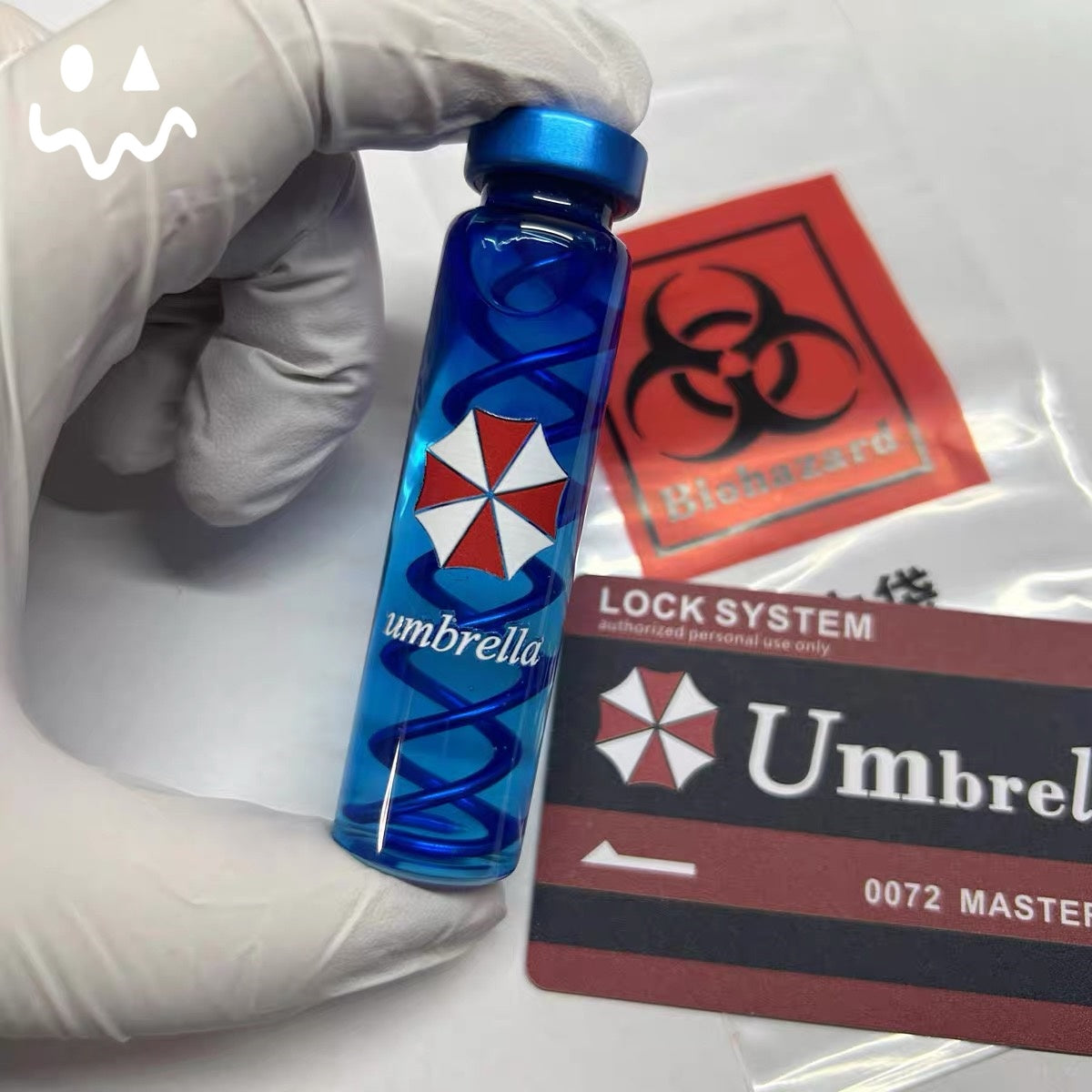 RE Liquid Samples With Umbrella Corporation Tool Box Set