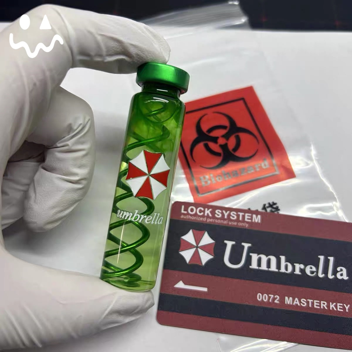 RE Liquid Samples With Umbrella Corporation Tool Box Set