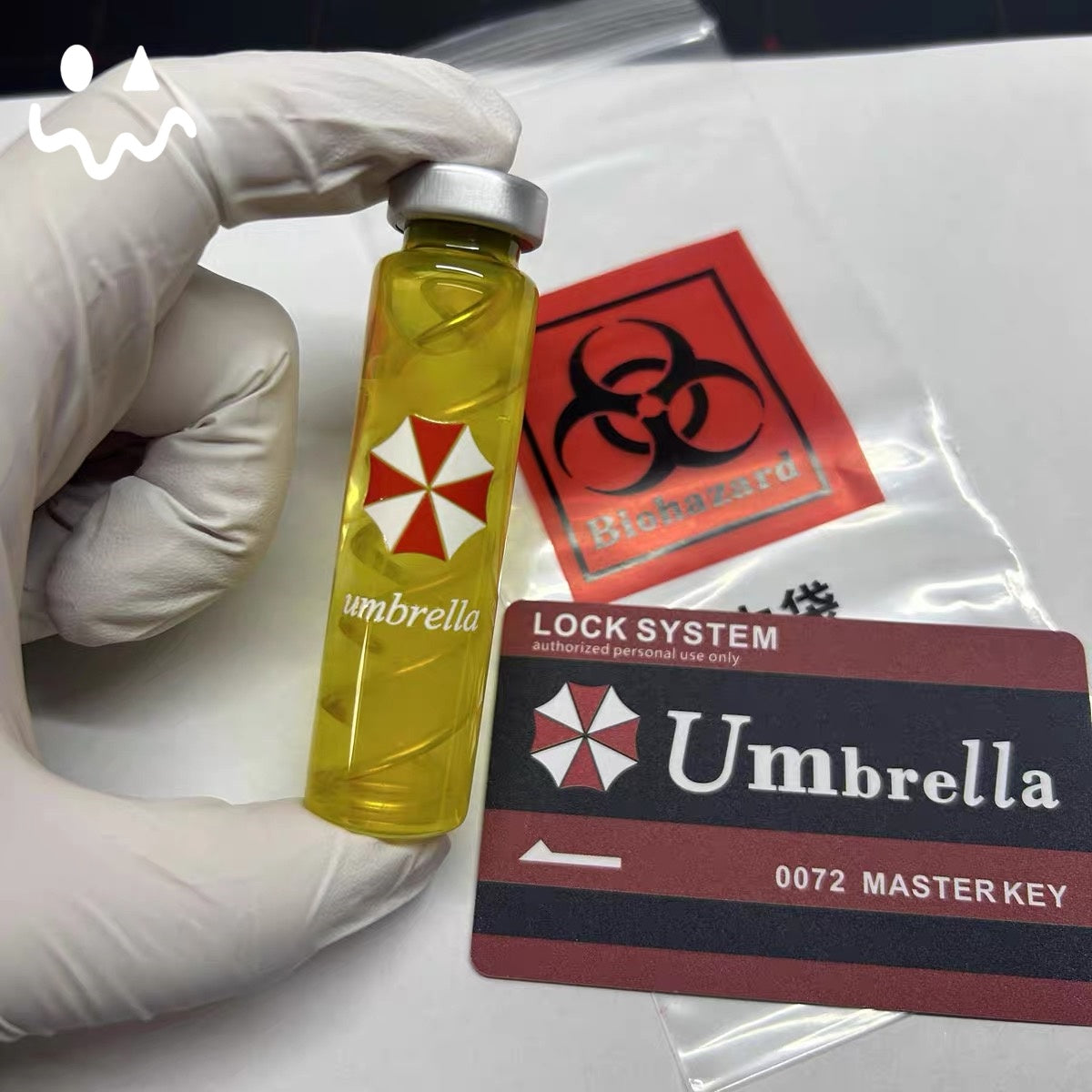 RE Liquid Samples With Umbrella Corporation Tool Box Set